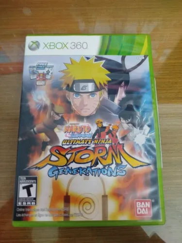 Mídia física jogo Ultimate Ninja Storm Generations Xbox 360