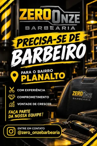 Vaga para barbeiro