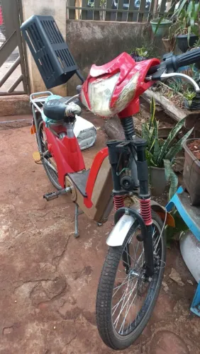 Bicicleta eletrica tipo scooter mínimoto