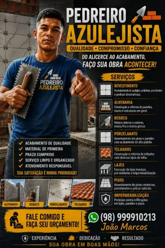 Pedreiro azulejista