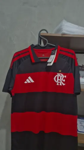 Camisa Flamengo - 26/27 - Home - Tamanho 2GG, GG, G, M, P
