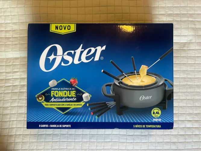 Panela Elétrica para Fondue Oster OFND100 - Nova, Lacrada, 8 Garfos