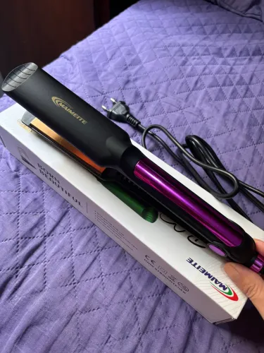 Escova rotativa e chapinha