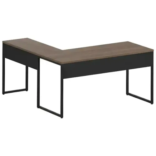 Mesa em L Industrial - Mesa em L Industrial Angular Tampo 25mm