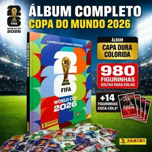 Álbum Completo Copa do Mundo 2026
