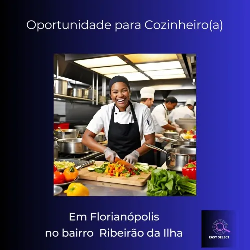 Oportunidade para Cozinheiro(a)