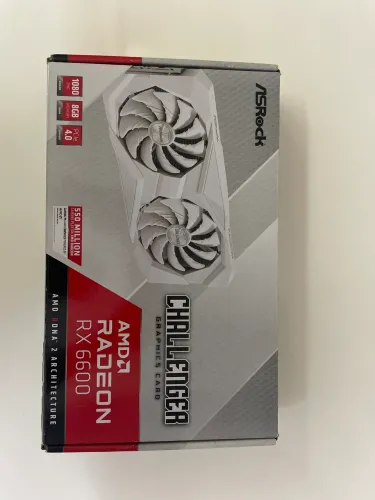 Placa de vídeo RX 6600 AMD RADEON - CHALLENGER 8GB PCI 4.0 1080FHD