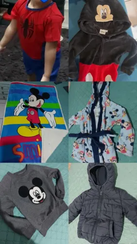 Lote infantil menino tam. 3 e 4 anos