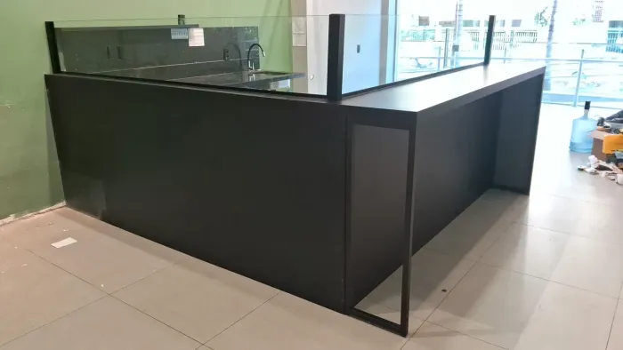 Bancada completa para lanchonete, Bar ou Café