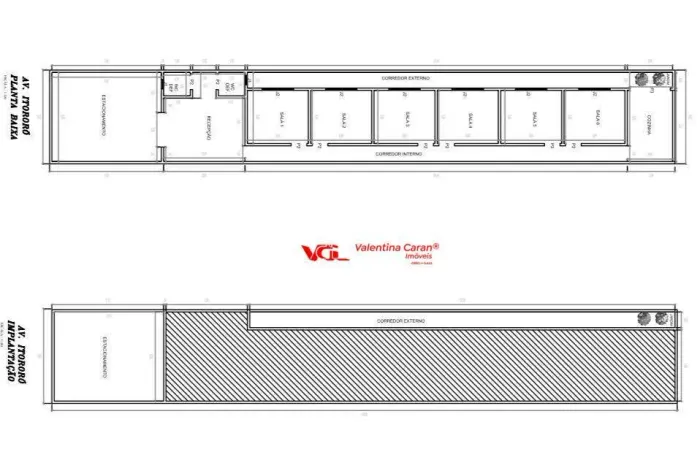 Salão comercial 201 m² - venda por R$ 2.600.000 ou aluguel por R$ 15.300/mês - Cidade Nova