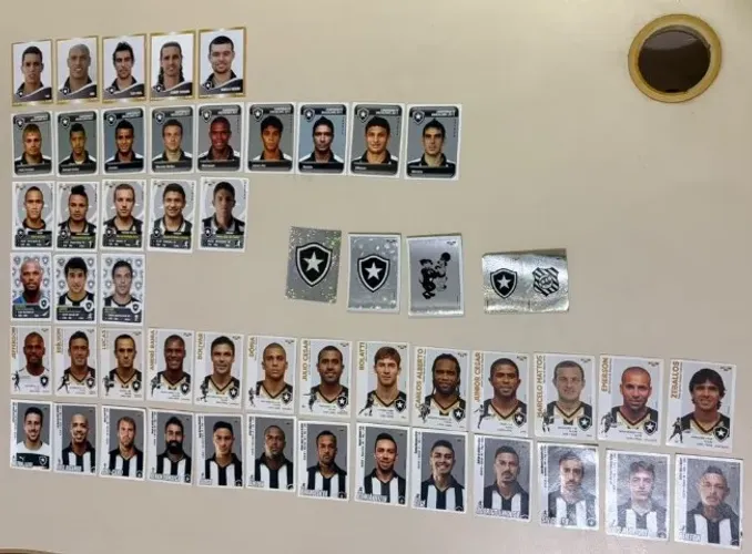 Figurinhas Panini Botafogo Brasileirão