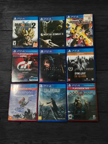 Jogos de PS4 ( A partir de 50$)