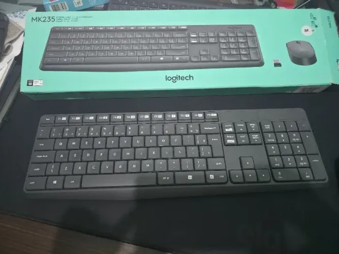 Kit Teclado+mouse logitech MK235