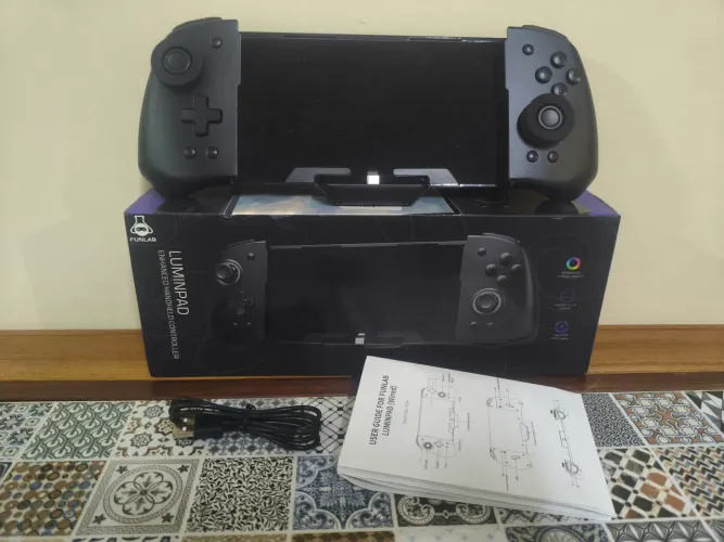 Controle Gamer RGB Luminpad Nintendo Switch