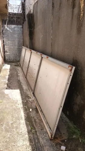 Placa de aço para loja 