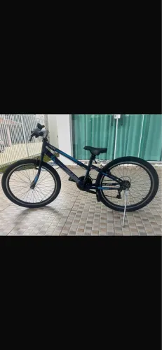 Bicicleta Caloi Max azul/preta aro 24