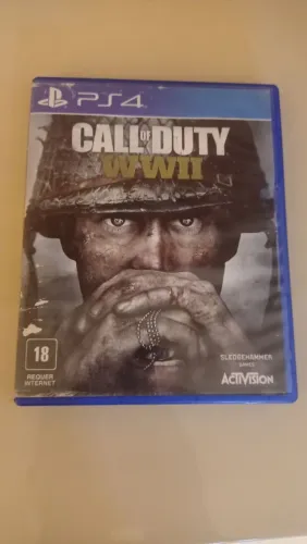 Midia física call of duty ww2 em perfeito estado.