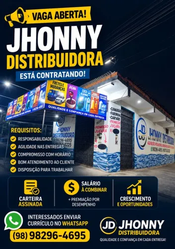 Vaga para entregador