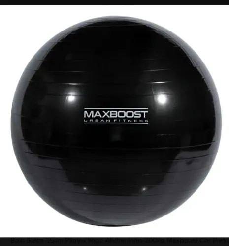 Bola Suíça 55cm Maxxbost preta