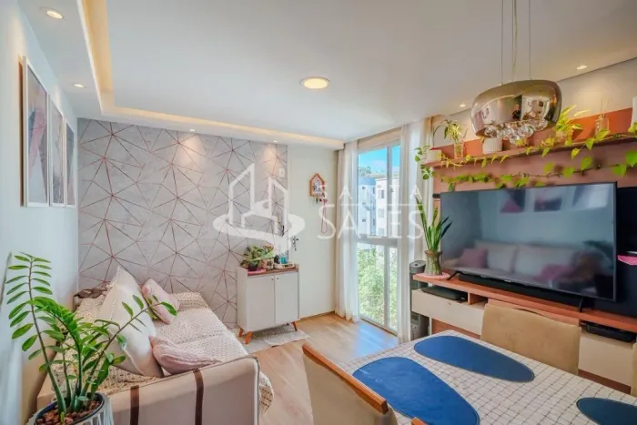 Apartamento à venda em São Paulo-SP, no bairro Parque Ipê, com 1 quarto, 1 sala, 1 banheir