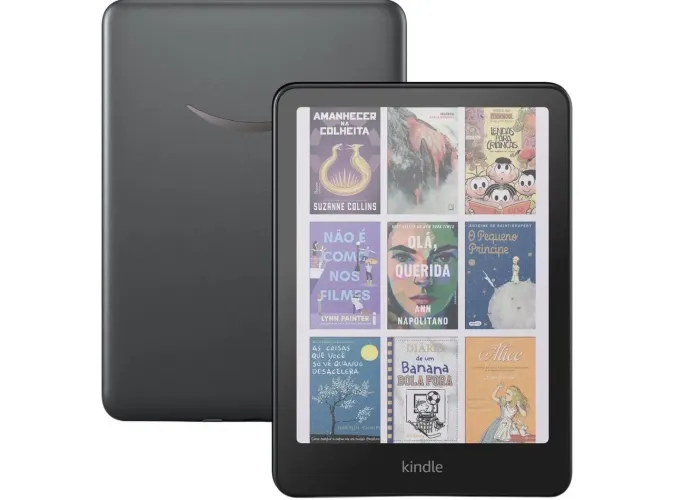 Kindle colorsoft Amazon 16GB colorido novo