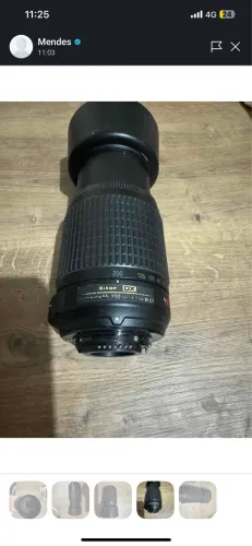 Lente 55-200 NIKON