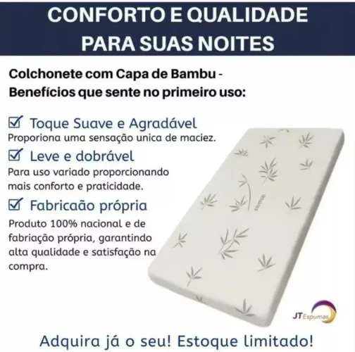 Colchonete/colchão casal