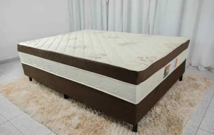 Cama box casal molas ensacadas prestige