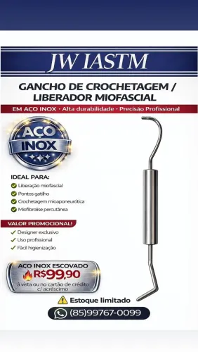 Fisioterapia gancho chochetagem