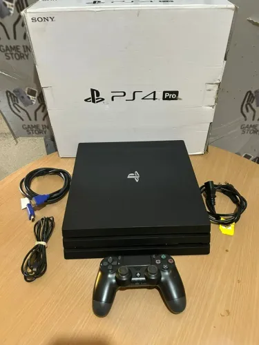 PS4 PRO 4K, completo, 1 controle, caixa - MODELO TOP dos ps4, aceito cartao ate 12x 