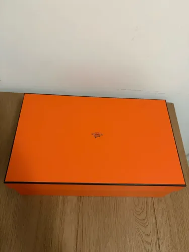 Caixa Hermès Paris Original Laranja - Embalagem de Luxo Grande