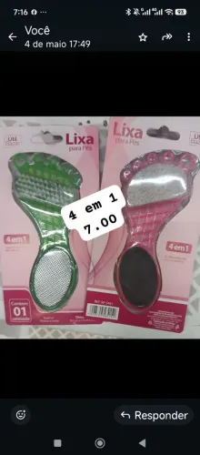Lixadeira 4 em c 4 opções 