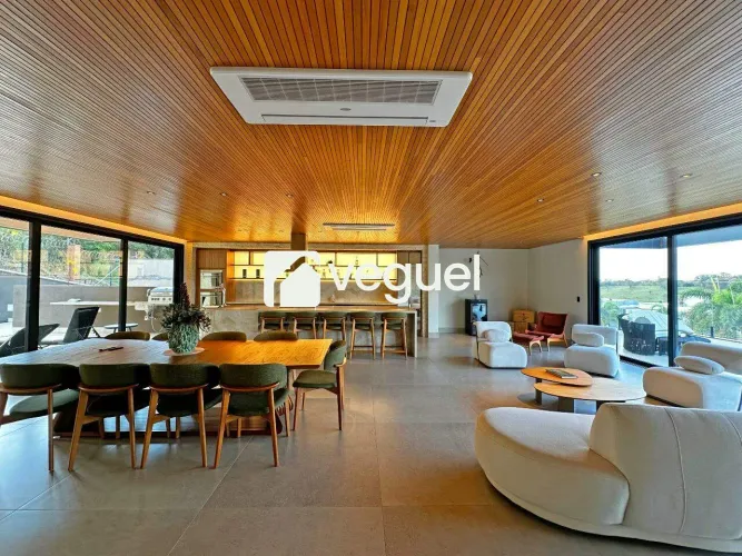Casa exclusiva de 492 m² com 4 suítes no Alphaville, Ribeirão Preto