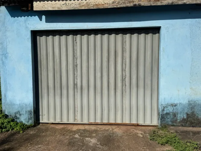 Portão de ferro galvanizado 