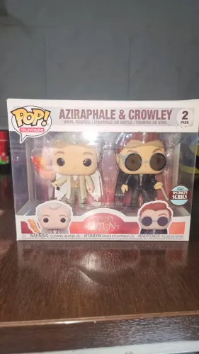 AZIRAPHALE & CROWLEY POP FUNKO