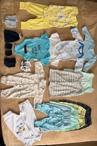 Lote Roupas Bebê Menino RN ou P