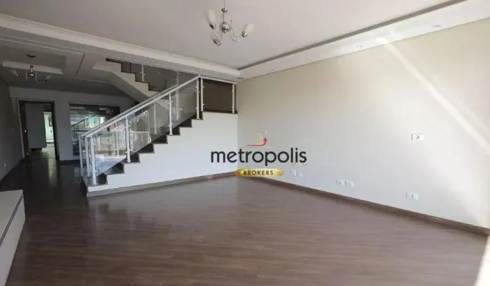 Sobrado com 5 dormitórios à venda, 454 m² por R$ 1.650.000,00 - Vila Curuçá - Santo André/