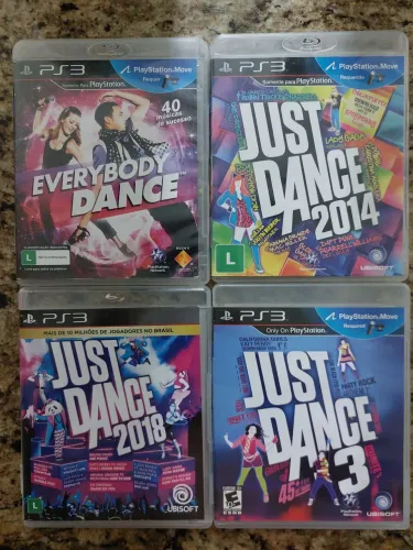 Lote Jogo Just Dance  - Ps3 mais jogos tem DESCONTO 