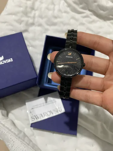 Relógio Swarovski caixa e certificado