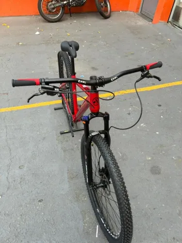 bicicleta Absolute Nero 5 cor vermelha 
