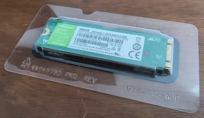 SSD M.2 SATA Western Digital WD Green 480 GB