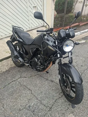 yamaha ys250 fazer limited edition 2010 preta