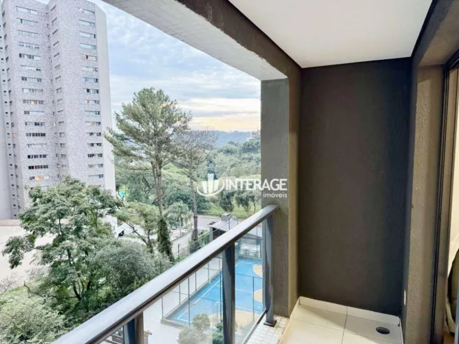 Studio com 1 quarto para alugar, 37 m² por R$ 3.798/mês - Bigorrilho - Curitiba/PR