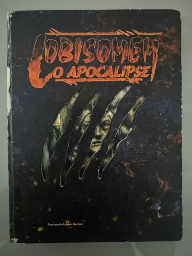 RPG RARO Lobisomem O Apocalipse Livro Base Segunda Ediçao Editora Devir 