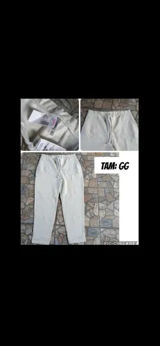 Calça Jogger Feminina Off White - Tam: GG - Valor: R$ 35,00