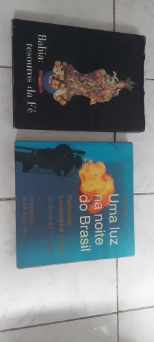 Livro Bahia Tesouros da Fé e Uma luz na noite do Brasil