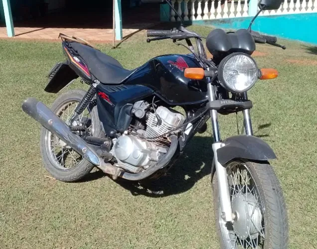 Honda CG Fan 150cc preta