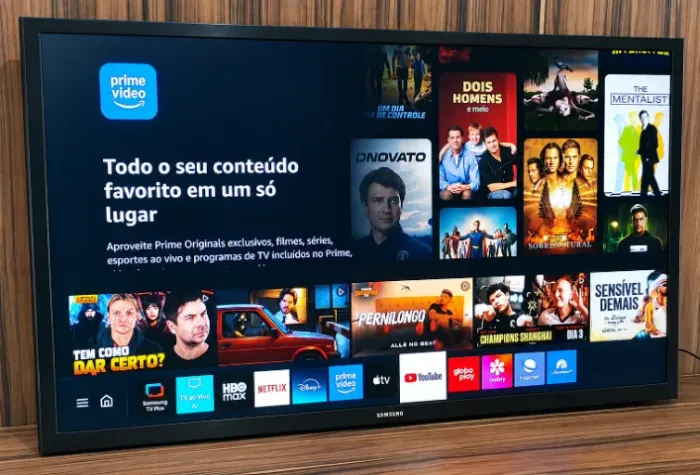 Vendo Smart TV Samsung 32" Seminova + Entrega