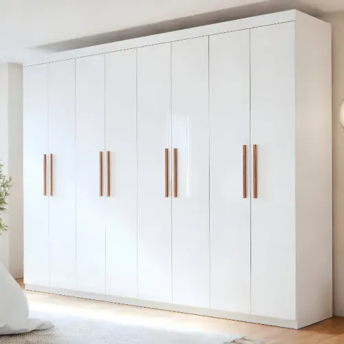 NOVO!! Guarda Roupas 8 portas Branco - NUNCA MONTADO (na caixa)