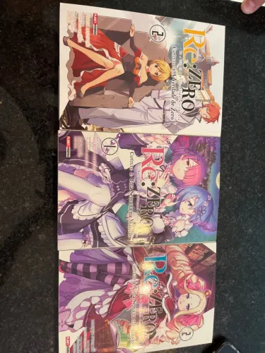 RE ZERO Kit capítulo 2 e 3